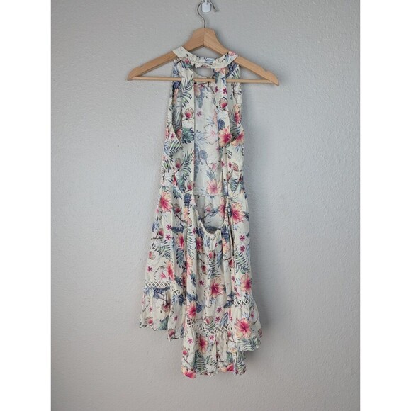 Sunday Mi Amor Floral Halter Sleeveless Sundress XS - Picture 2 of 7